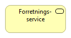 Forretningsserviceelement